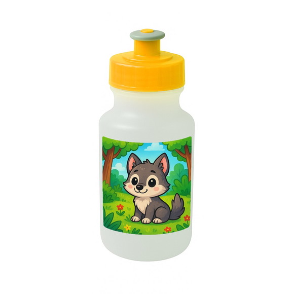 Garrafinha Squeeze Personalizada Lobinho