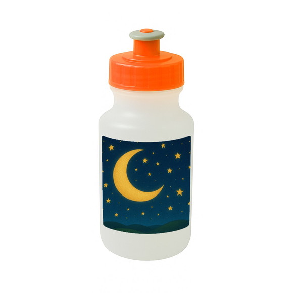 Garrafinha Squeeze Personalizada Lua e Estrelas - Imagem 4