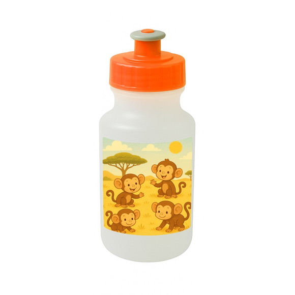 Garrafinha Squeeze Personalizada Macaquinhos - Imagem 4