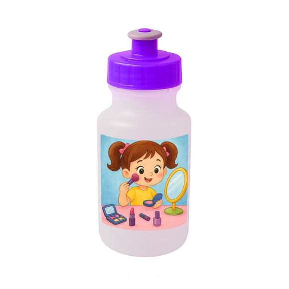 Garrafinha Squeeze Personalizada Maquiagem - Imagem 5
