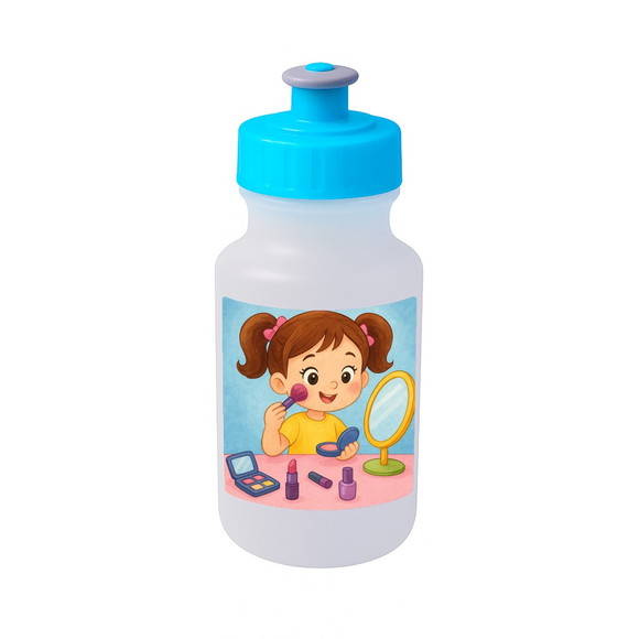 Garrafinha Squeeze Personalizada Maquiagem - Imagem 2