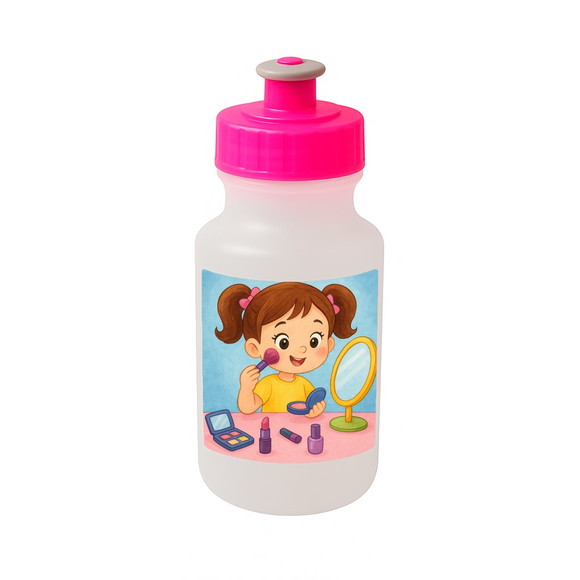 Garrafinha Squeeze Personalizada Maquiagem - Imagem 3