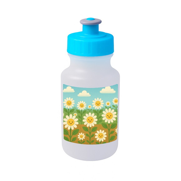 Garrafinha Squeeze Personalizada Margaridas - Imagem 2