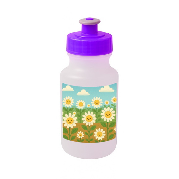 Garrafinha Squeeze Personalizada Margaridas - Imagem 5