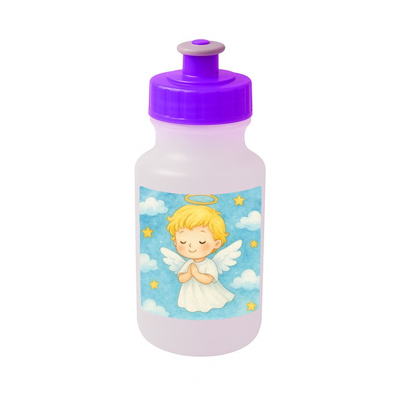 Garrafinha Squeeze Personalizada Meu Batizado - Imagem 5