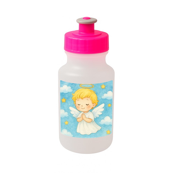 Garrafinha Squeeze Personalizada Meu Batizado - Imagem 3