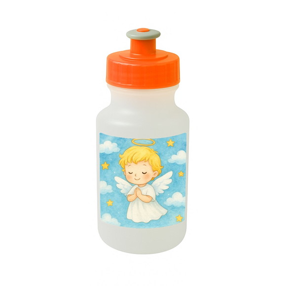 Garrafinha Squeeze Personalizada Meu Batizado - Imagem 4