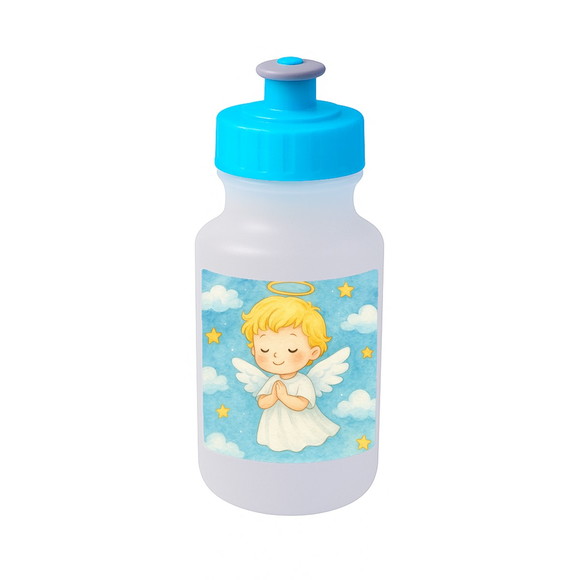 Garrafinha Squeeze Personalizada Meu Batizado - Imagem 2