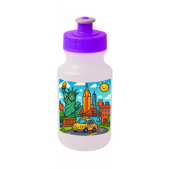 Garrafinha Squeeze Personalizada Nova York - Imagem 5