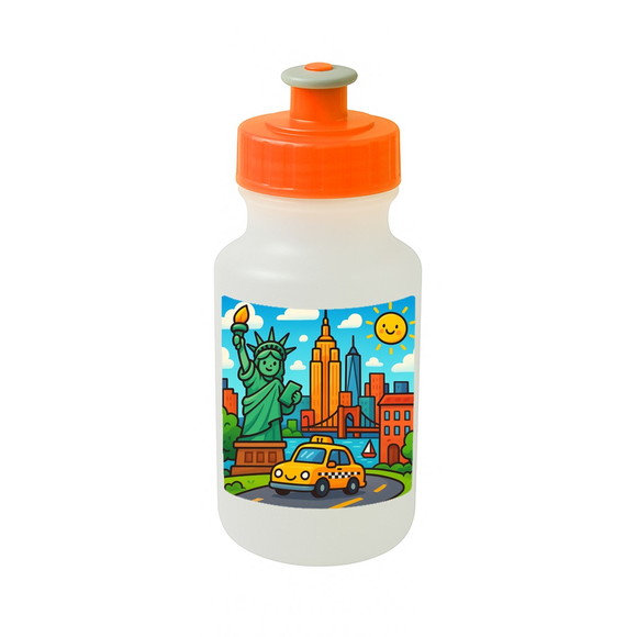 Garrafinha Squeeze Personalizada Nova York - Imagem 4