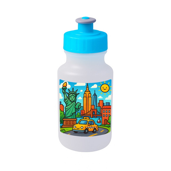 Garrafinha Squeeze Personalizada Nova York - Imagem 2