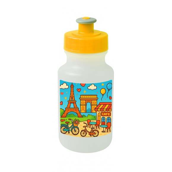 Garrafinha Squeeze Personalizada Paris