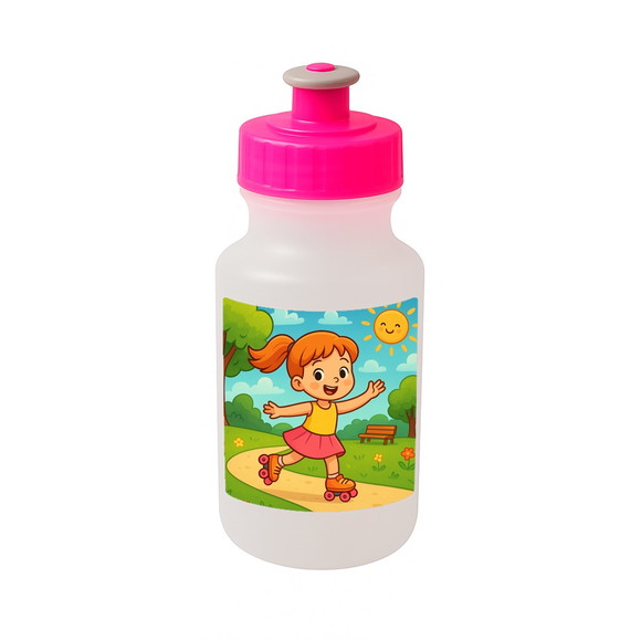 Garrafinha Squeeze Personalizada Patins - Imagem 3