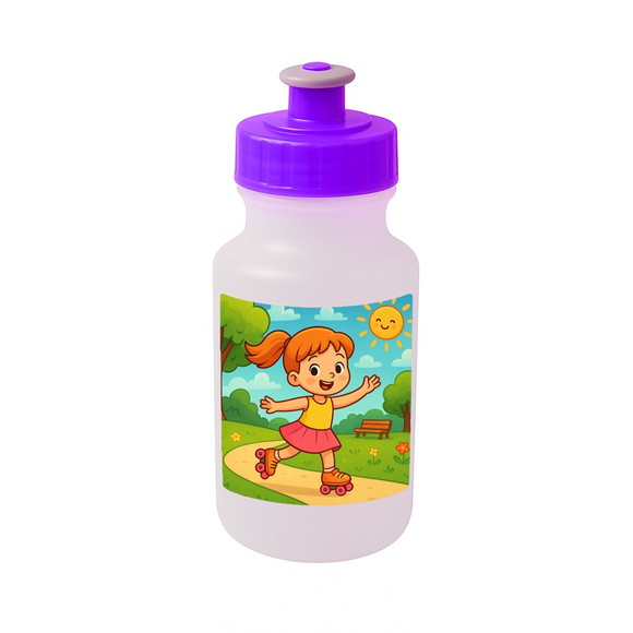 Garrafinha Squeeze Personalizada Patins - Imagem 5