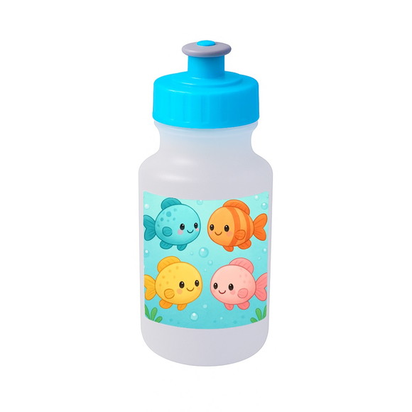 Garrafinha Squeeze Personalizada Peixinhos Baby - Imagem 2