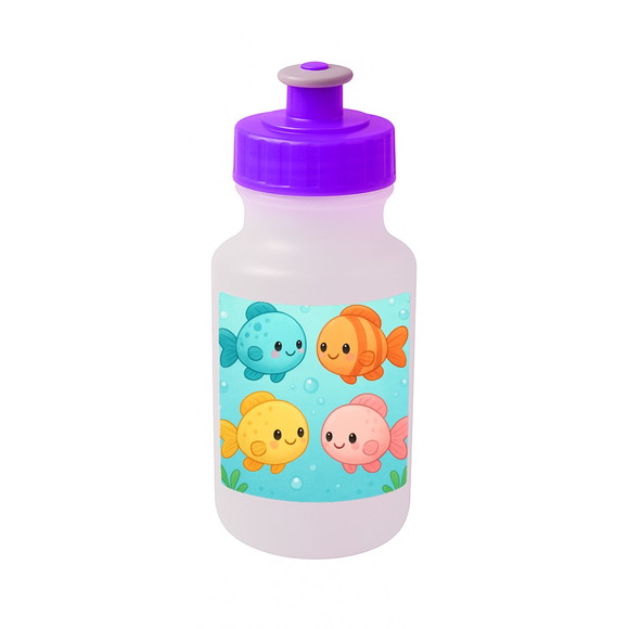 Garrafinha Squeeze Personalizada Peixinhos Baby - Imagem 5
