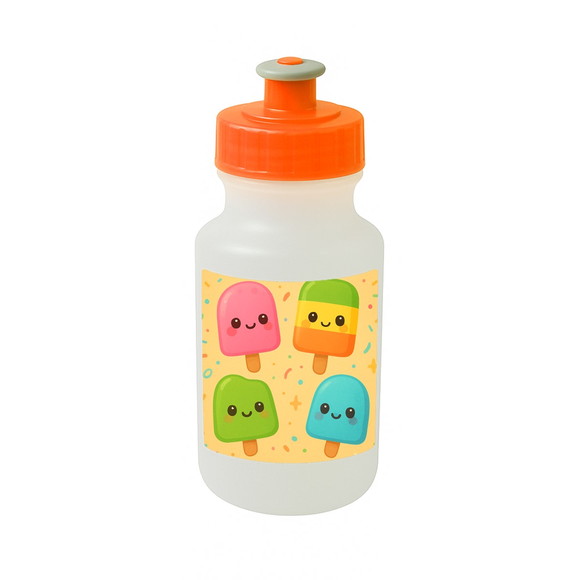 Garrafinha Squeeze Personalizada Picolés - Imagem 4