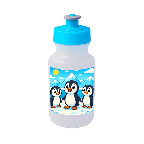 Garrafinha Squeeze Personalizada Pinguins - Imagem 2