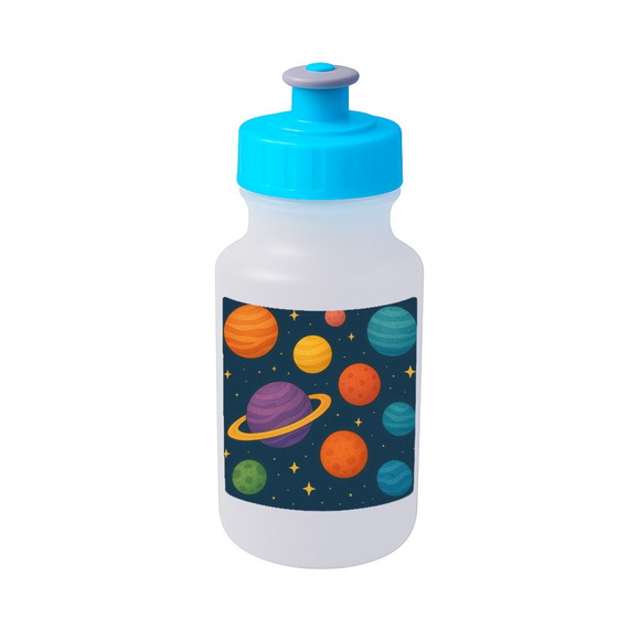 Garrafinha Squeeze Personalizada Planetas Coloridos - Imagem 2