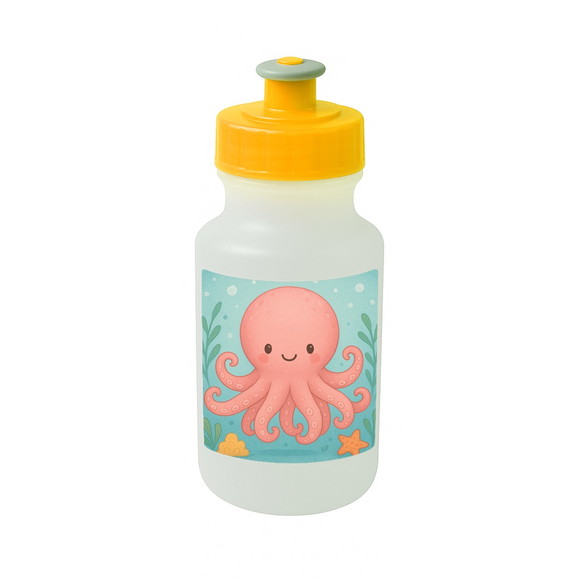 Garrafinha Squeeze Personalizada Polvo
