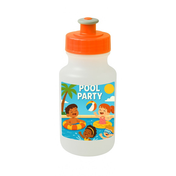 Garrafinha Squeeze Personalizada Pool Party - Imagem 4