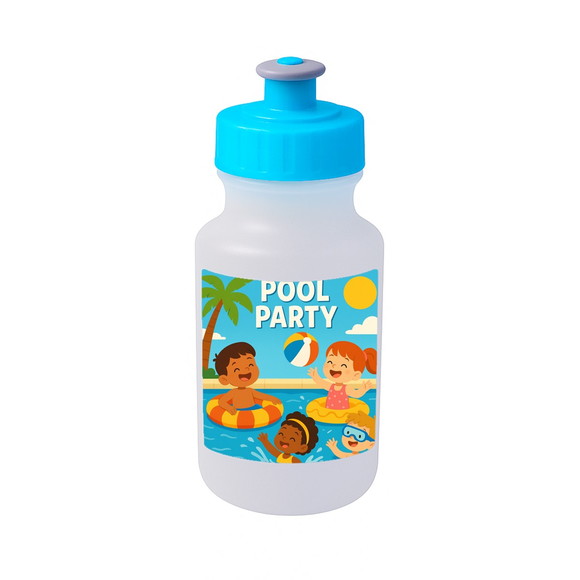 Garrafinha Squeeze Personalizada Pool Party - Imagem 2