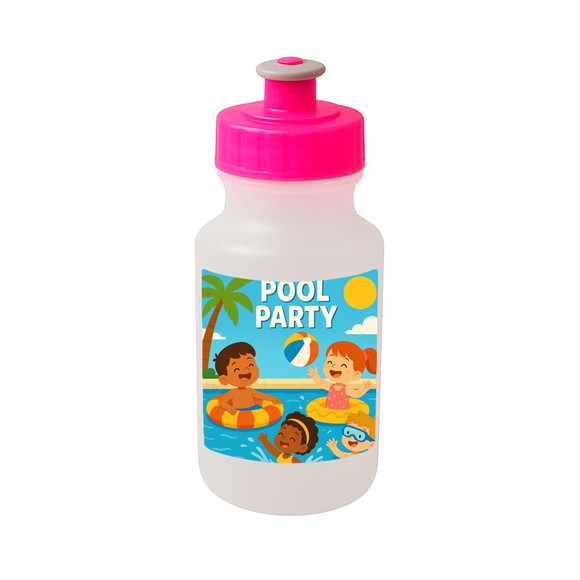 Garrafinha Squeeze Personalizada Pool Party - Imagem 3