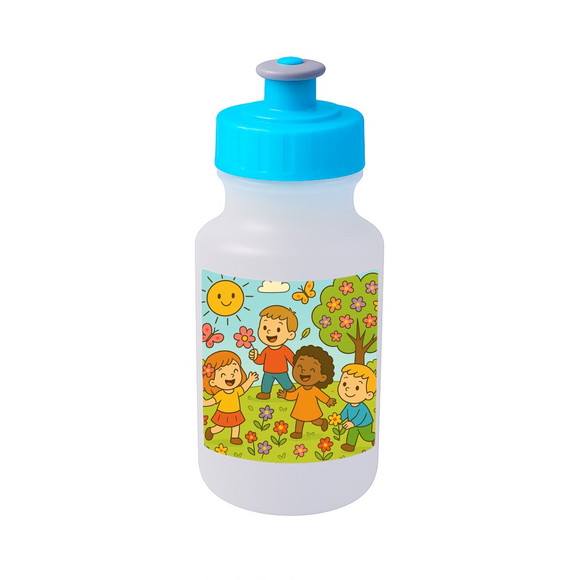 Garrafinha Squeeze Personalizada Primavera Divertida - Imagem 2