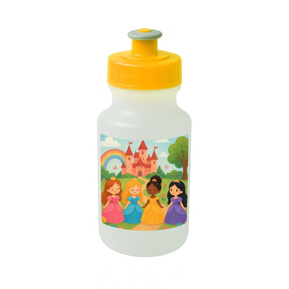 Garrafinha Squeeze Personalizada Princesas Encantadas