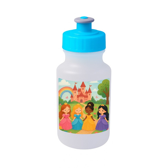 Garrafinha Squeeze Personalizada Princesas Encantadas - Imagem 2