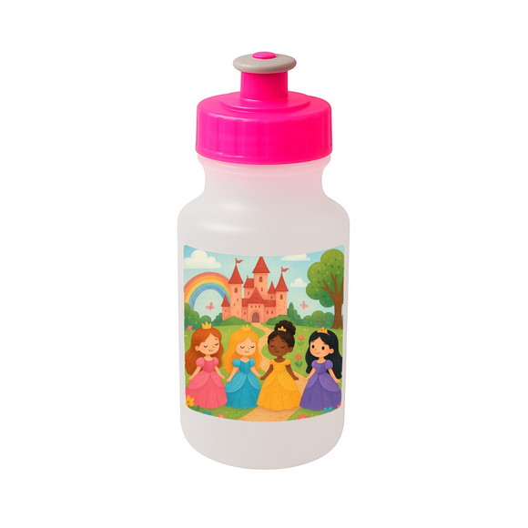 Garrafinha Squeeze Personalizada Princesas Encantadas - Imagem 3