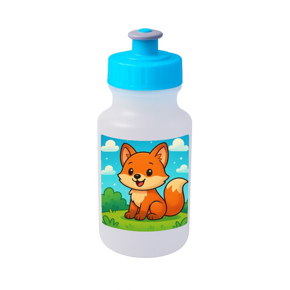 Garrafinha Squeeze Personalizada Raposinha - Imagem 2