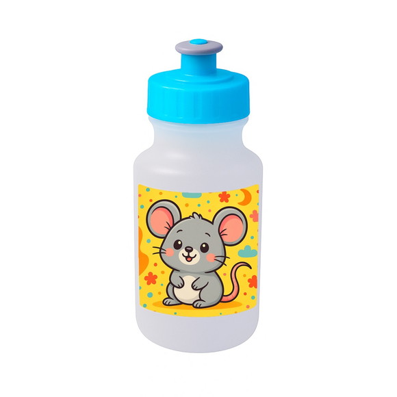 Garrafinha Squeeze Personalizada Ratinho Fofo - Imagem 2