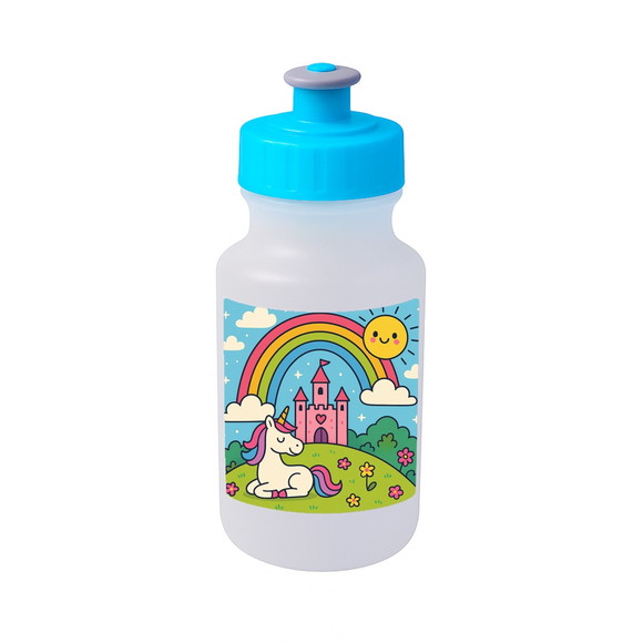 Garrafinha Squeeze Personalizada Reino do Arco-íris - Imagem 2