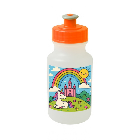 Garrafinha Squeeze Personalizada Reino do Arco-íris - Imagem 4
