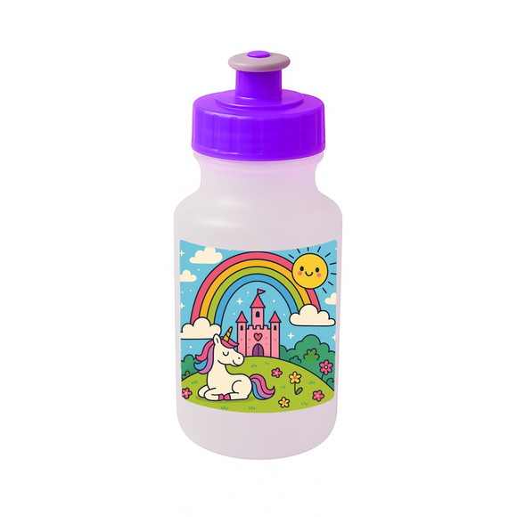 Garrafinha Squeeze Personalizada Reino do Arco-íris - Imagem 5