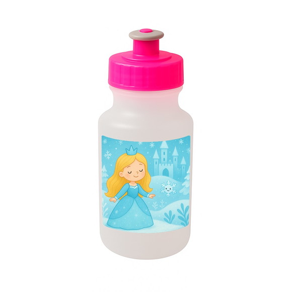Garrafinha Squeeze Personalizada Reino do Gelo - Imagem 3