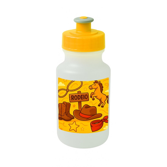Garrafinha Squeeze Personalizada Rodeio