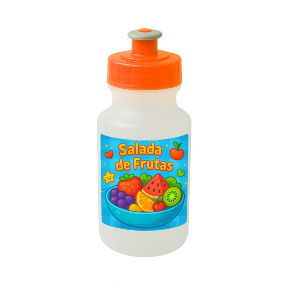 Garrafinha Squeeze Personalizada Salada de Frutas - Imagem 4