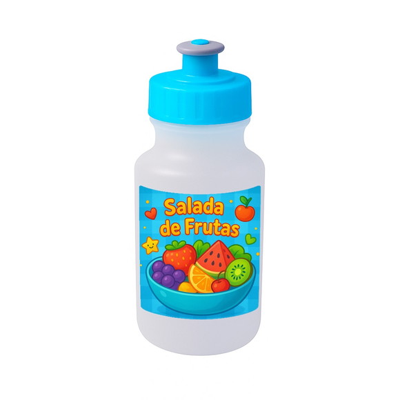 Garrafinha Squeeze Personalizada Salada de Frutas - Imagem 2