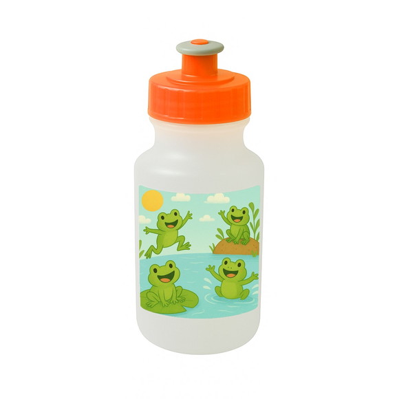 Garrafinha Squeeze Personalizada Sapos Divertidos - Imagem 4