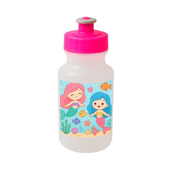 Garrafinha Squeeze Personalizada Sereias - Imagem 3