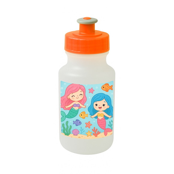 Garrafinha Squeeze Personalizada Sereias - Imagem 4