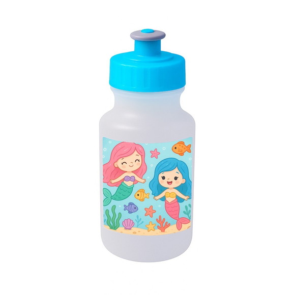 Garrafinha Squeeze Personalizada Sereias - Imagem 2