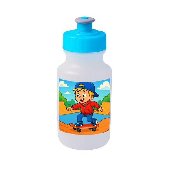 Garrafinha Squeeze Personalizada Skate Kids - Imagem 2