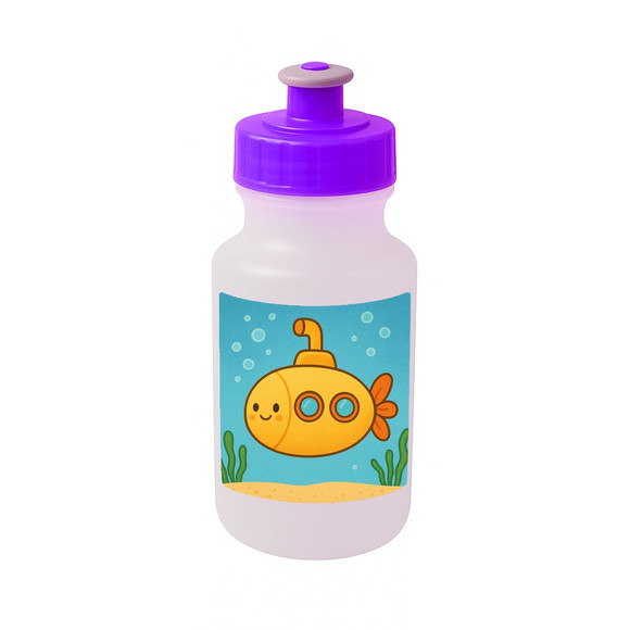 Garrafinha Squeeze Personalizada Submarino - Imagem 5
