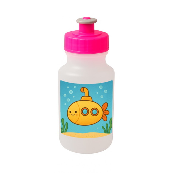 Garrafinha Squeeze Personalizada Submarino - Imagem 3