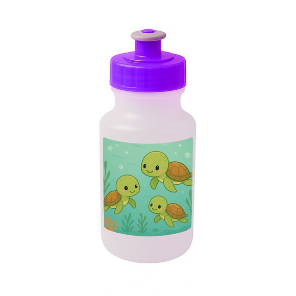 Garrafinha Squeeze Personalizada Tartaruguinhas - Imagem 5