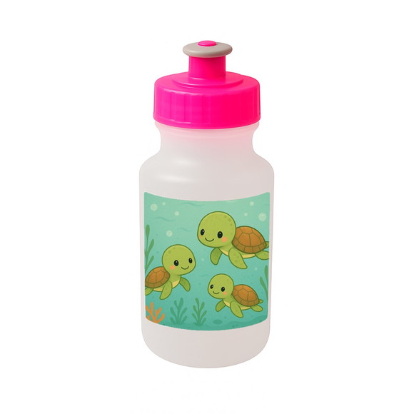 Garrafinha Squeeze Personalizada Tartaruguinhas - Imagem 3