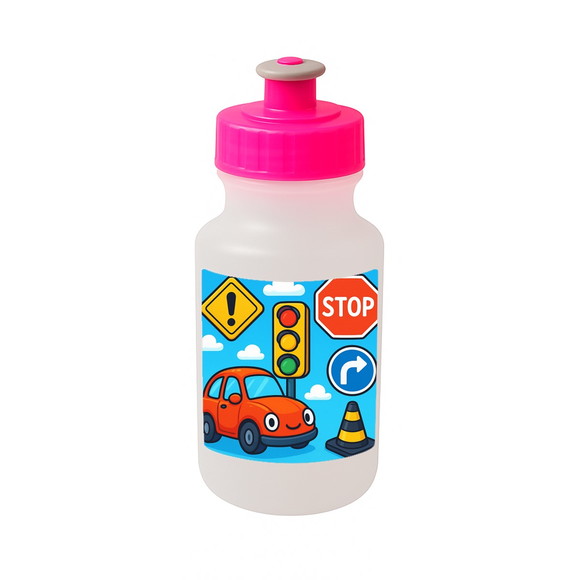 Garrafinha Squeeze Personalizada Trânsito - Imagem 3